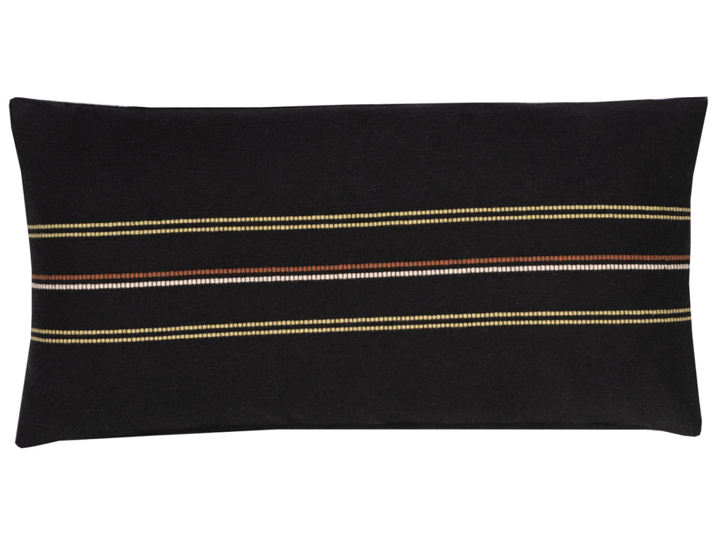 Mille et Claire - Naga Collection - Black w/ Olive Lines (24"x12") - Coming Soon