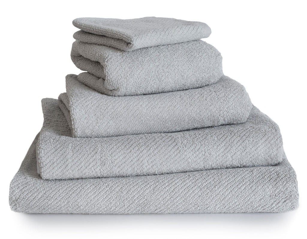 Organic Air Weight Towels Fog | Coyuchi