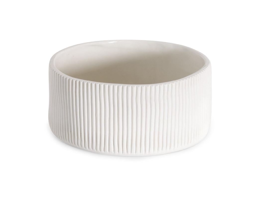 Cym Warkov Ceramics - 05 Serving Bowl Medium - White