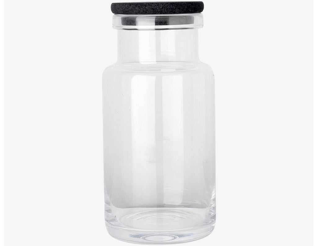 Louise Roe - Vigga Glass Container- Clear