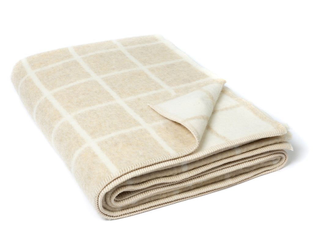 Blacksaw - Umi Throw - Limestone Melange/Ivory