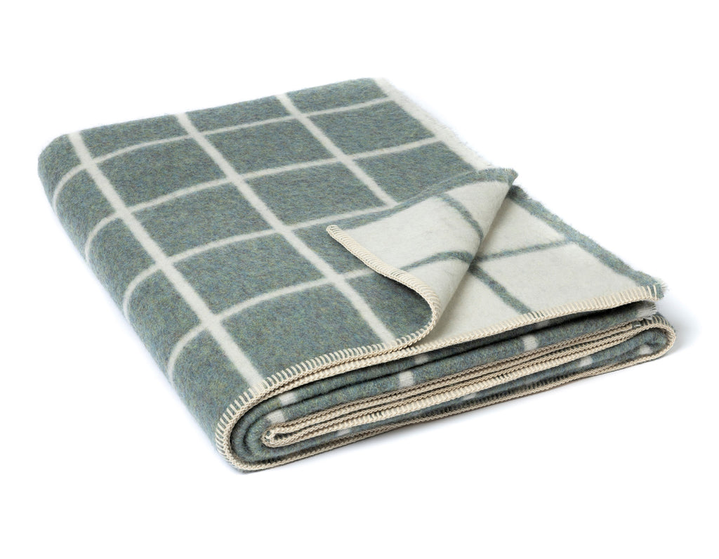 Blacksaw - Umi Throw - Marled Sea Glass/Ivory