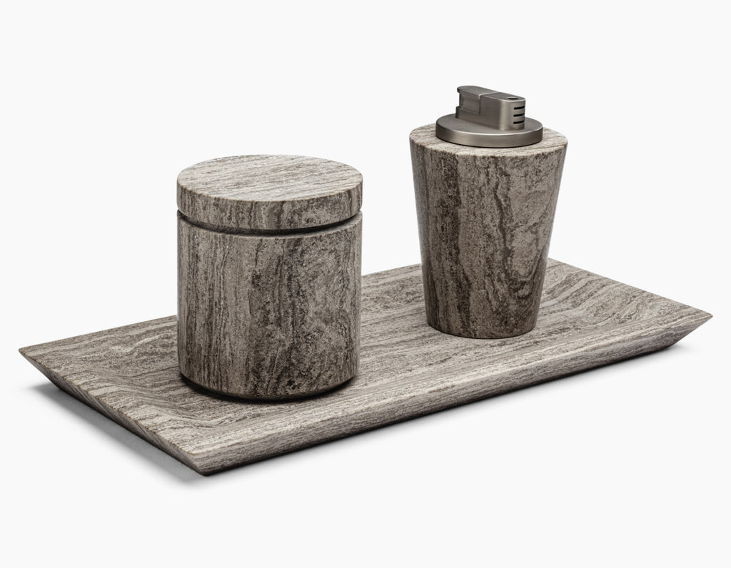 JCL - Small Tray - Grey Marble