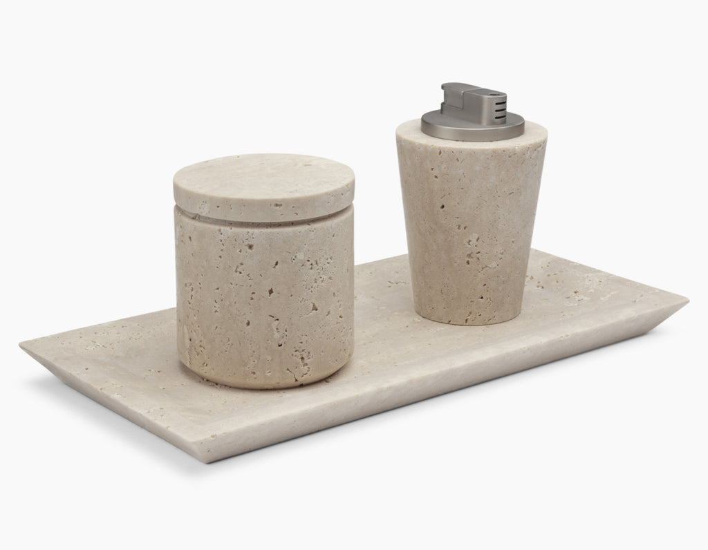 JCL - Small Tray - Travertine