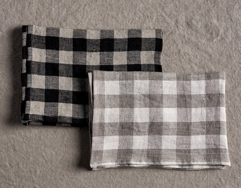 Linen Way - Tuile Tea Towel