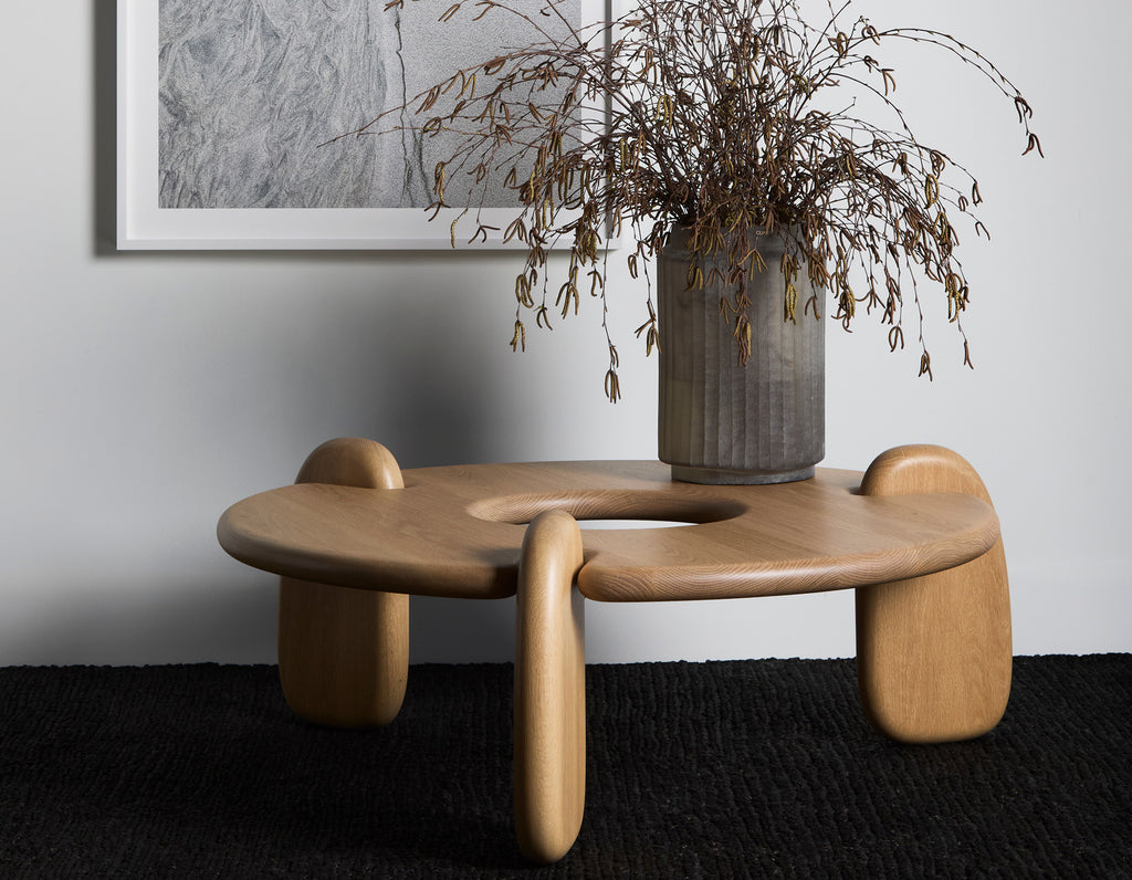 Objects & Ideas - Avebury Coffee Table - White Oak