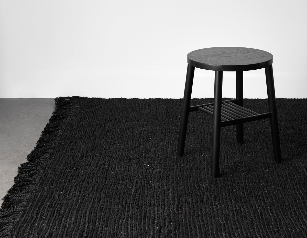 Provide Rugs - Sumek Weave Jute Rugs - Black | Provide