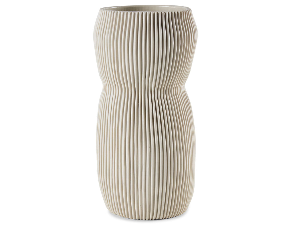 Cym Warkov Ceramics - Round Curvy 05 Large - White