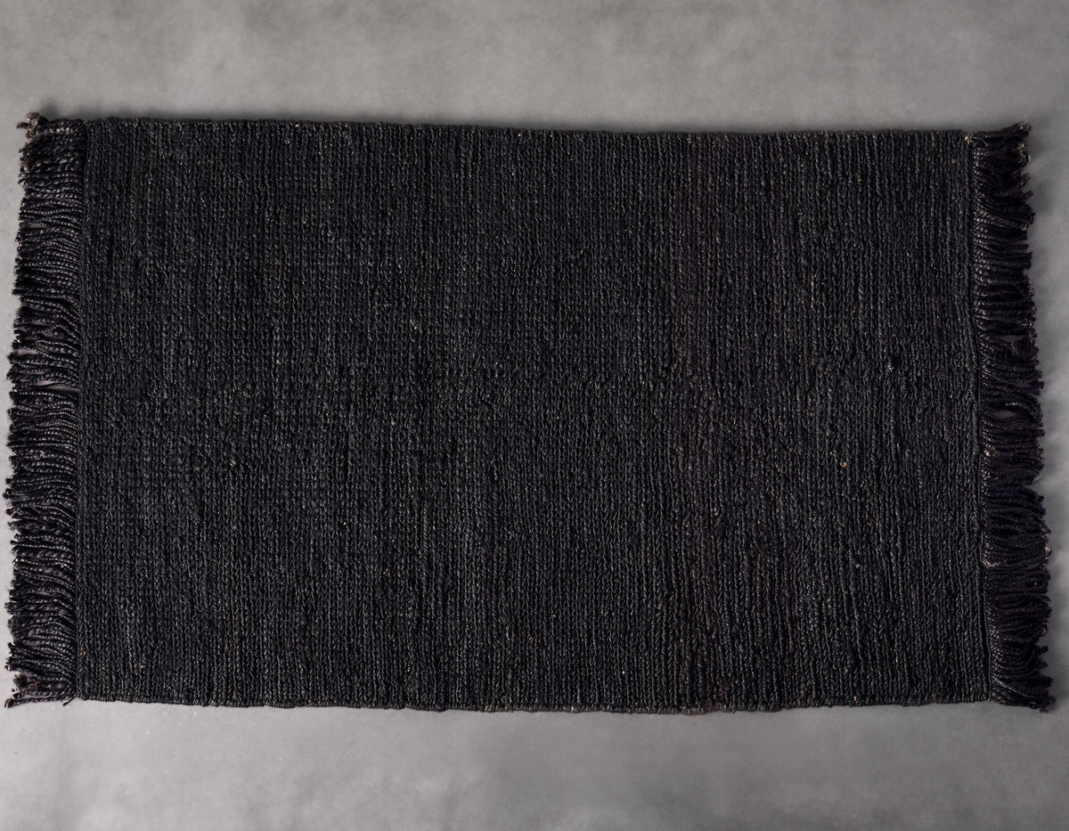 Sumek Provide Rugs - Sumek Weave Jute Rugs - Black | Provide