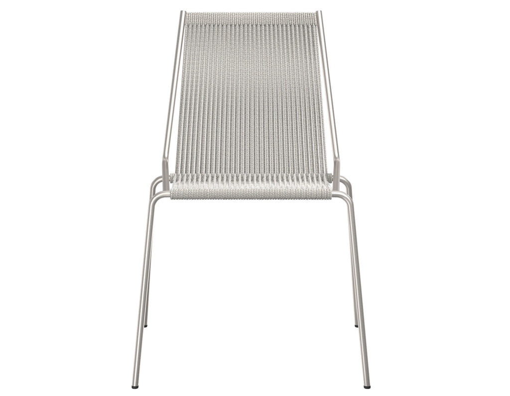 Noel Dining Chair - Brushed Stainless Steel