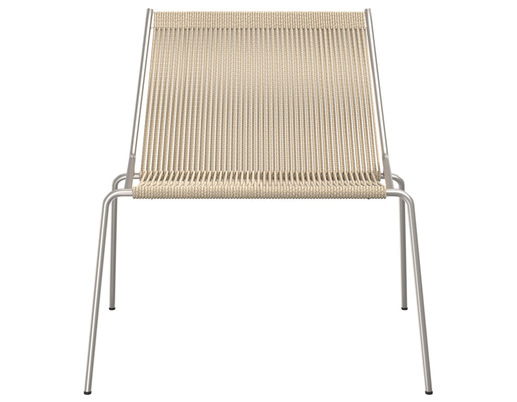 Thorup - Noel Lounge Chair - Brushed Stainless Steel