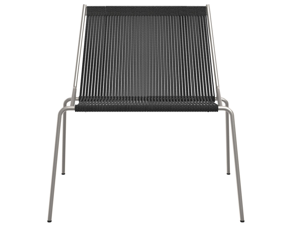 Thorup - Noel Lounge Chair - Brushed Stainless Steel
