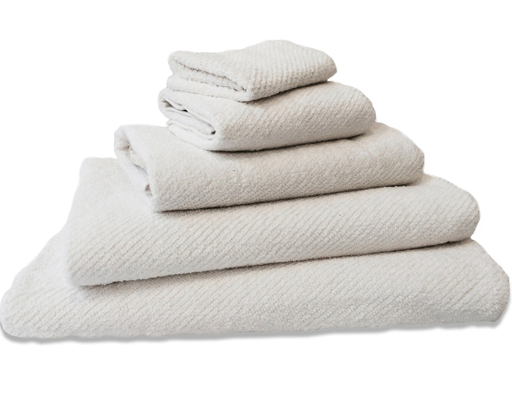 Organic Air Weight Towels White | Coyuchi