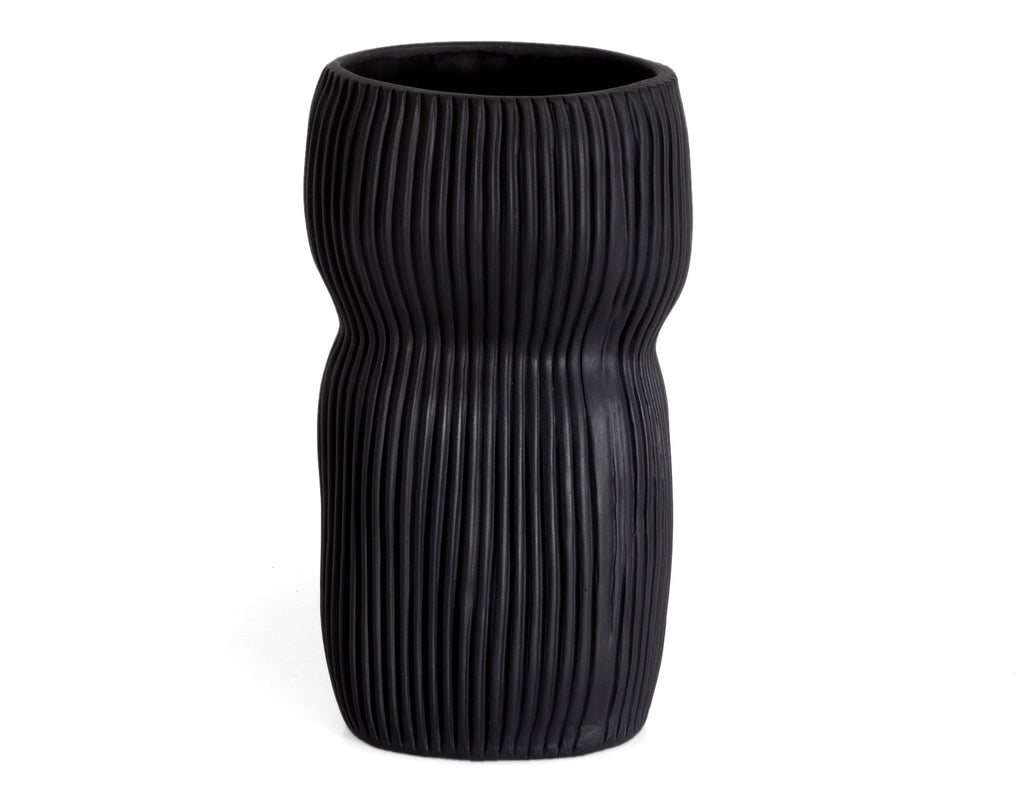 Cym Warkov Ceramics - Oval Curvy #3 - Black