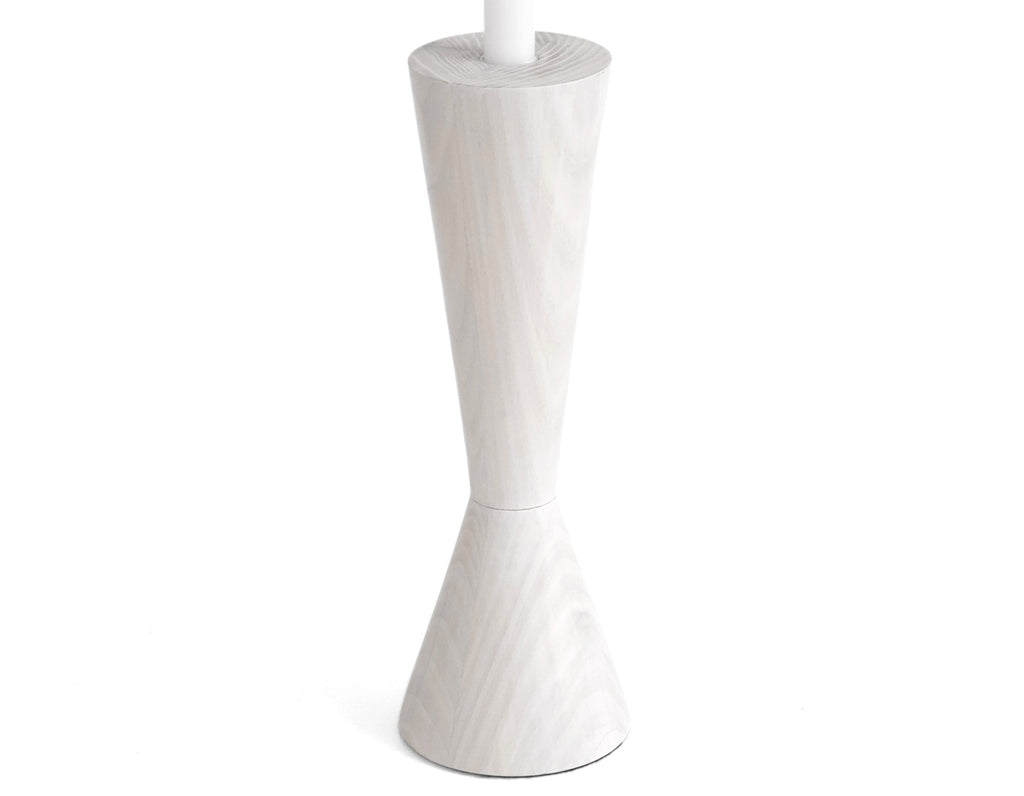 Laven x Provide - Conic Candleholder Large - White Ash