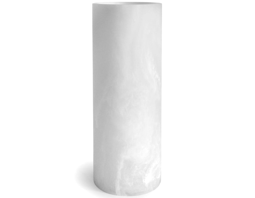 Studio Sturdy - Whistler Round Vase - White Marble