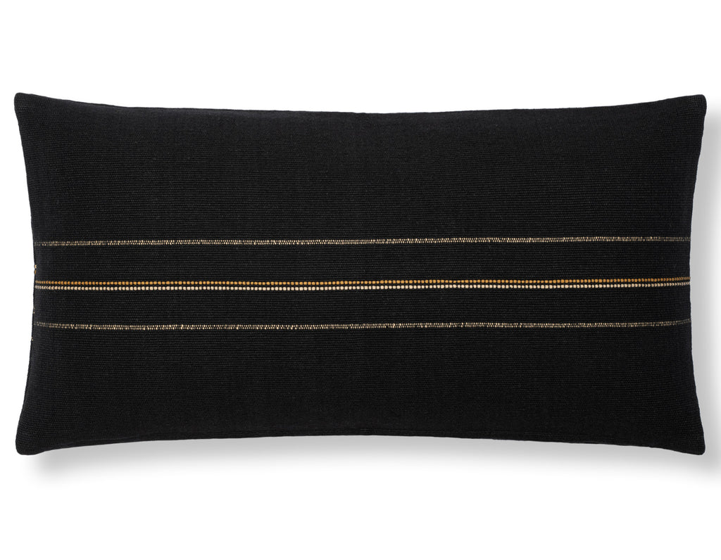 Mille et Claire - Sema Organic Cotton Collection - Simple Lines - Black