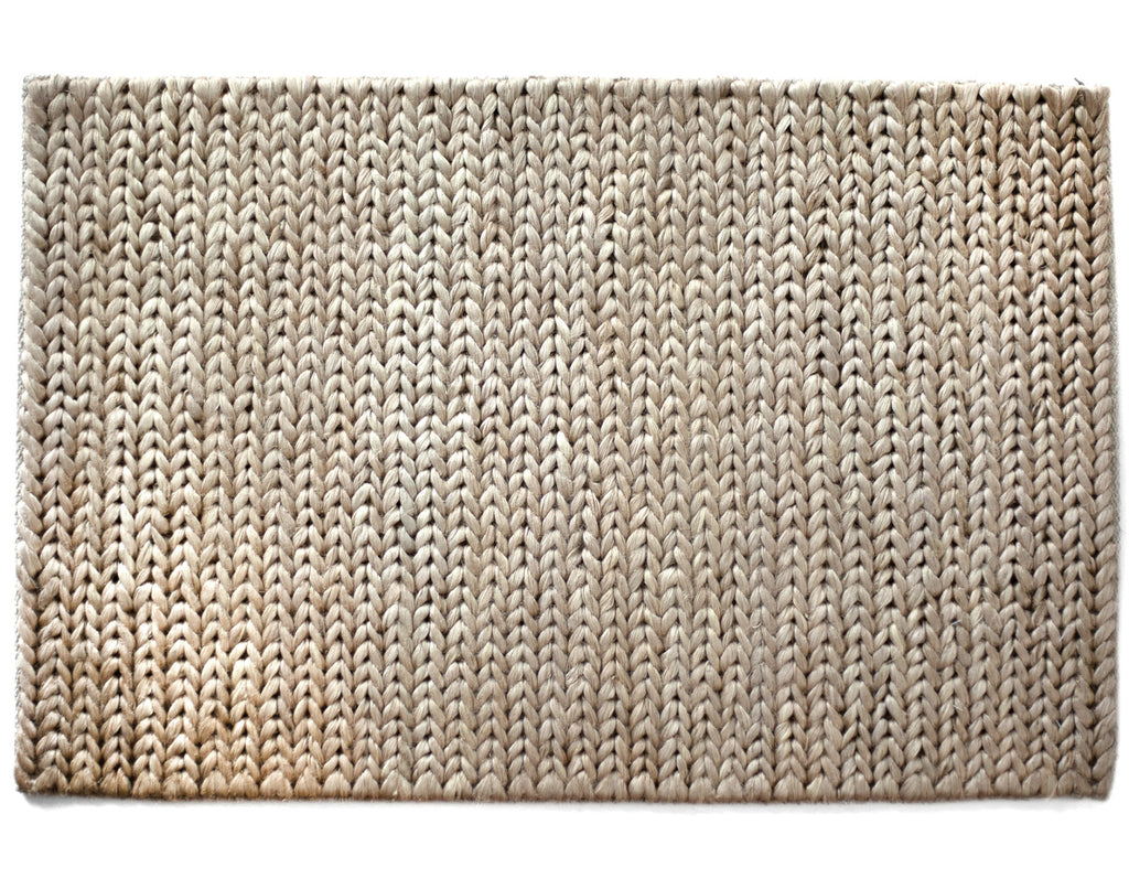 Chunky Braided Jute Doormat in Natural | Provide
