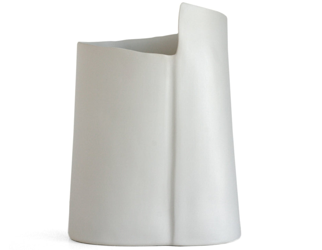Torre 3 Vase in White | Rina Menardi