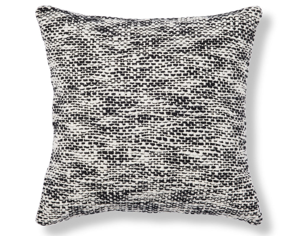 Sien + Co. - Aurora Handwoven Cushion - Black (22"x22")