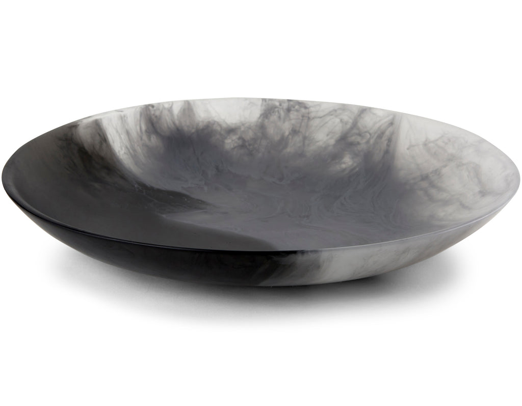 Studio Sturdy - Pemberton Platter - Soft Grey Marble/Charcoal Marble